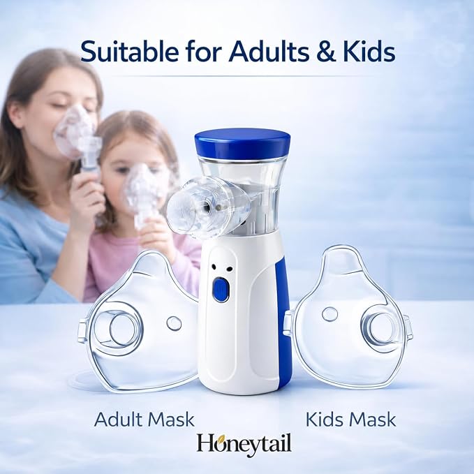 Accutrust Portable Ultrasonic Mesh Nebulizer Machine